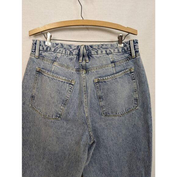 Good American 90s Duster Jean Blue 951 12 31 - Picture 5 of 9